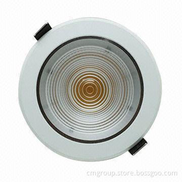 15W COB LED Downlight with Epistar Chip, 1200-1240lm, 2700-6000K, CRI80, Unique Design Anti-glare
